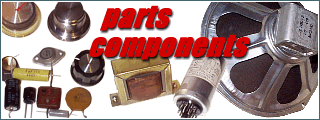 Shop for Used, NOS (New Old Stock) and Vintage Electronic Components and Parts: Resistors, Capacitors, Pots, Switches, Vacuum Tubs, Speakers and More...