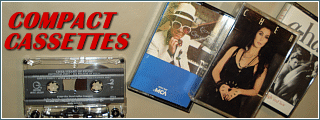 Shop for Used, Hard To Find and NOS Pre-Recorded Compact Audio Cassettes Music Albums