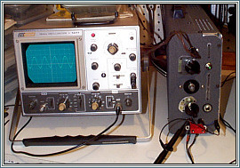 BK Precission 15 MHz Oscilloscope Model 1477