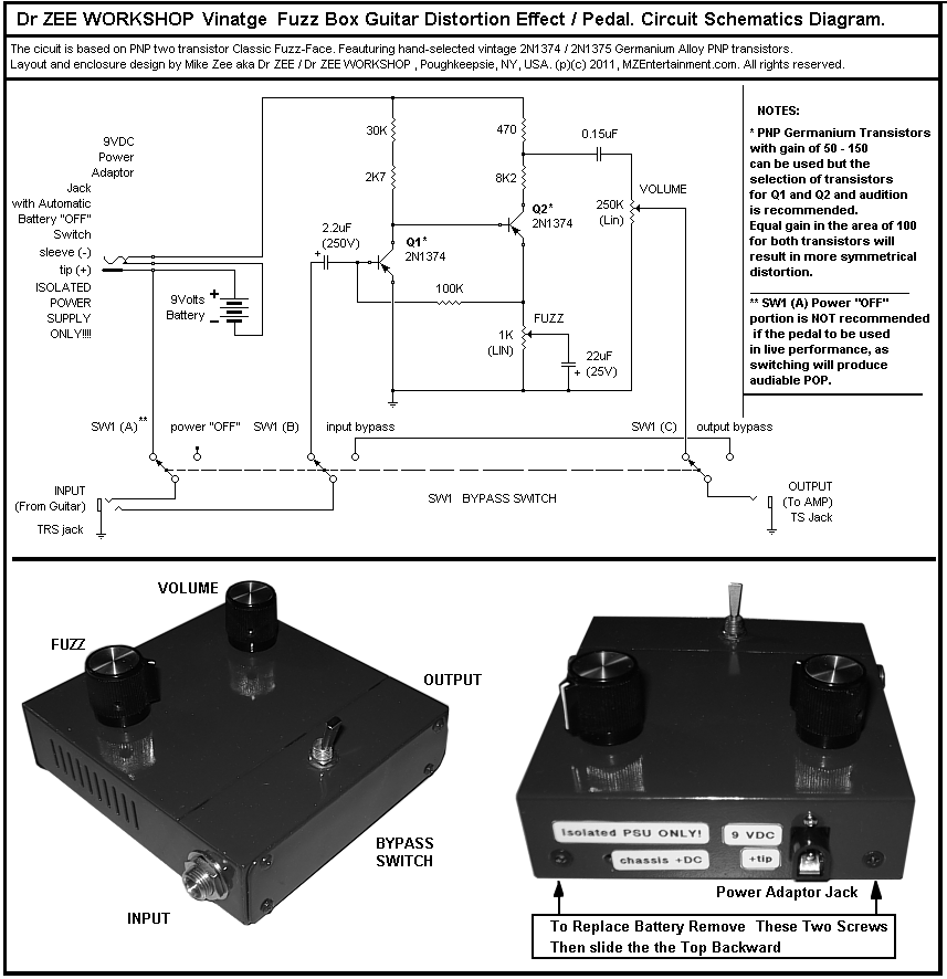 MZE-Electroarts Entertainment - MZEntertainment.com: Dr ... guitar effects wiring diagrams 