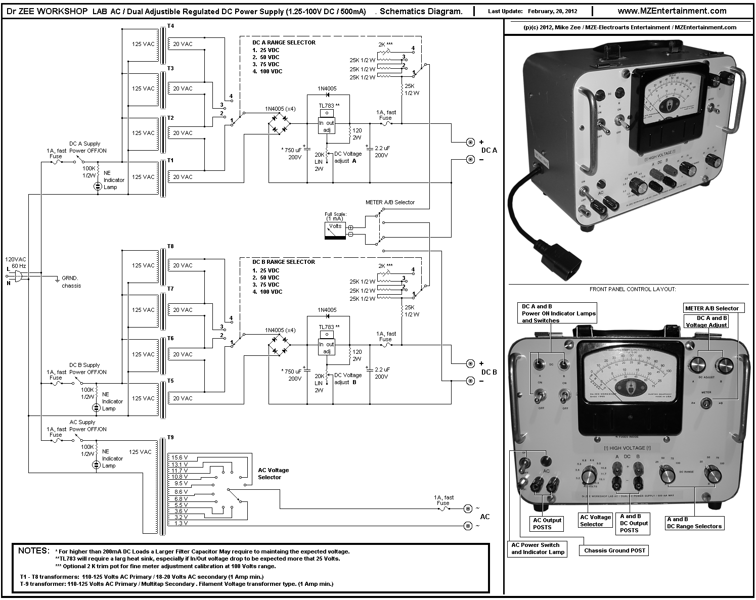 MZE-Electroarts Entertainment - MZEntertainment.com: Dr ... battery charger transformer wiring diagram 